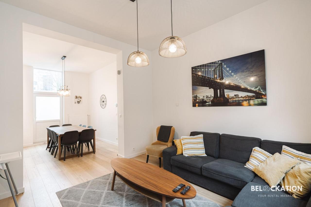 Maison Spacieuse De 6 Chambres Proche Gare Midi ブリュッセル エクステリア 写真